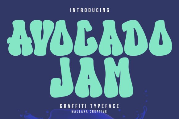 Avocado Jam Font: Playful Typography for Makers