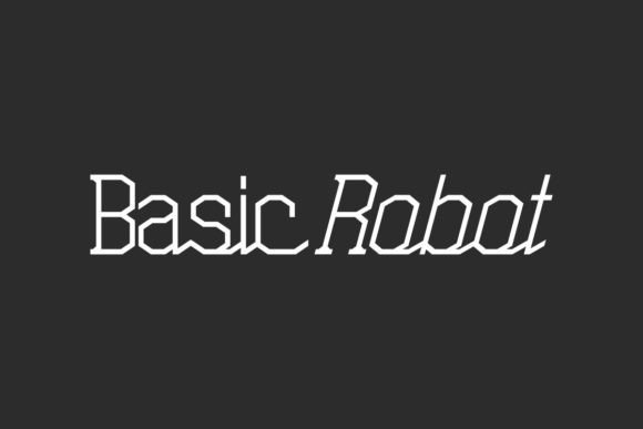 Basic Robot: A Designer’s Take on This Display Font