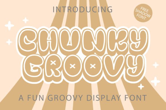 Chunky Groovy Font: Retro Display Typography for Web