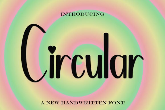 Circular Font: Elevating Campaign Visuals with Handwritten Charm