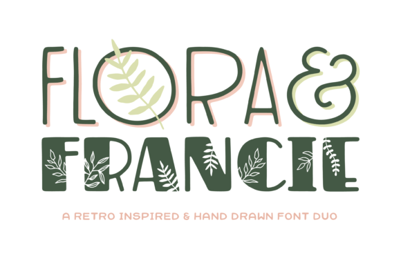 Flora Francie Font: Retro Branding for Small Business