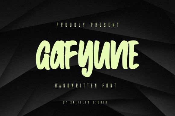 Gafyune Font: Elevating Small Business Branding