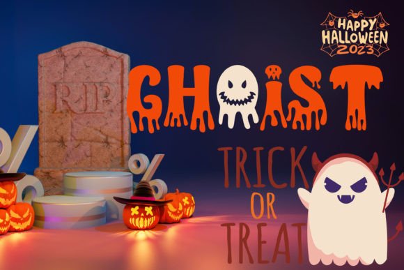 Ghoist Font: Spooky Display Typography for Web Design
