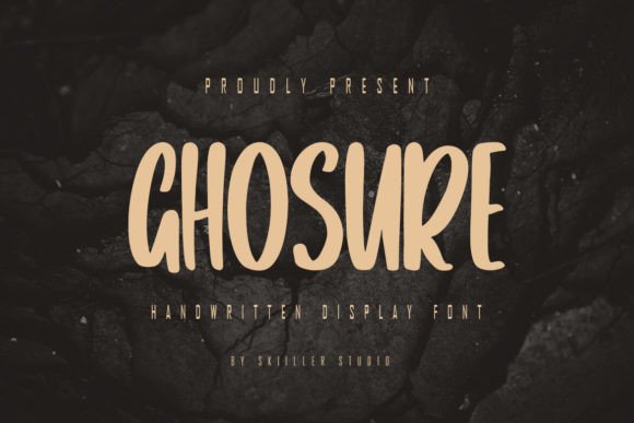 Ghosure Font: Elevating Campaign Visuals with Handwritten Style