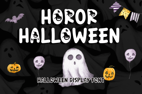 Horor Halloween Font: A Whimsical Display Typeface Review