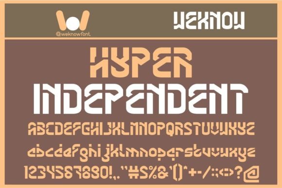 Hyper Independent Font: A Web Designer’s Layout Test
