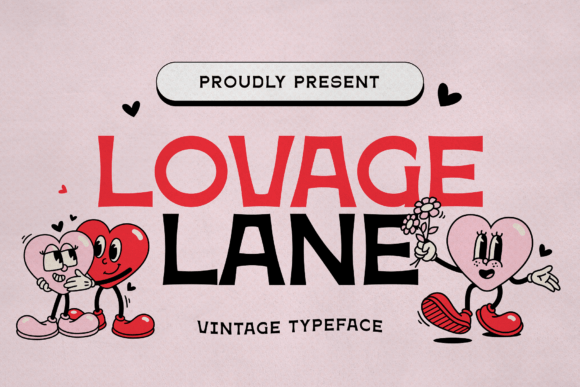Lovage Lane Font: A Retro Display Typeface for Editorial Design