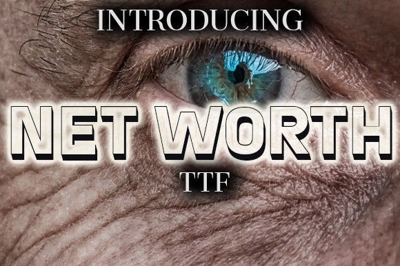 Net Worth Font: Adding 3D Depth to Brand Identity