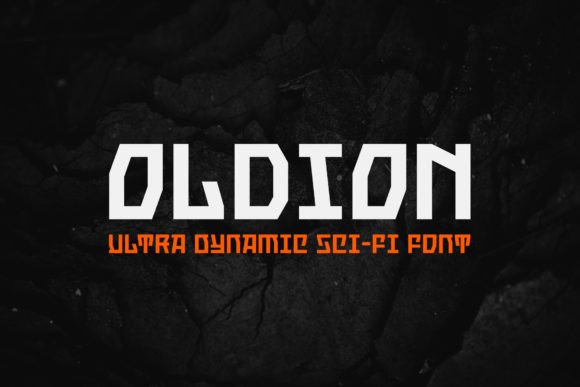 Oldion Font: Futuristic Display Typography for Digital Campaigns