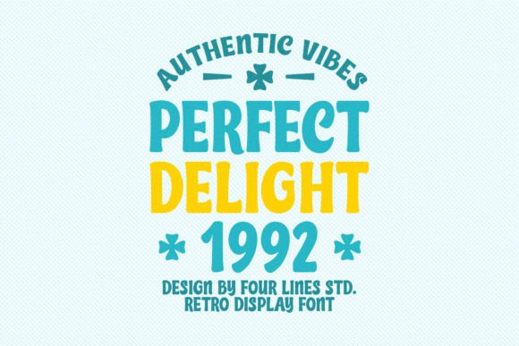 Perfect Delight 1992: A Display Font for Digital Branding