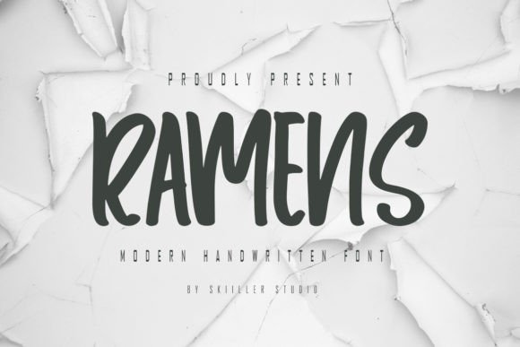 Ramens Font: Adding Handwritten Warmth to Editorial Design