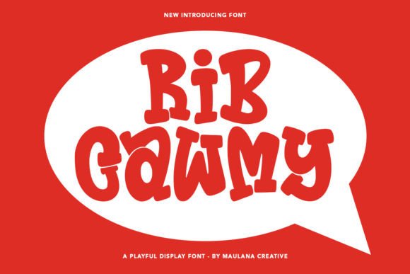 Rib Cawmy Font: Bold Display Type for Digital Campaigns