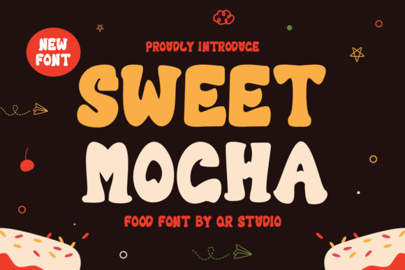 Sweet Mocha Font: Friendly Display Type for Makers