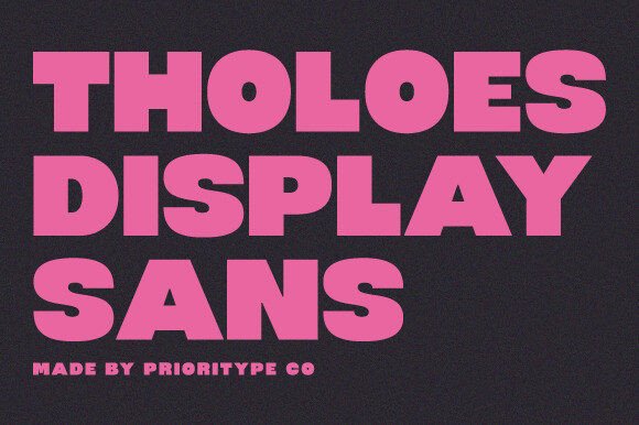Tholoes Font Review: Bold Display Type for Campaigns