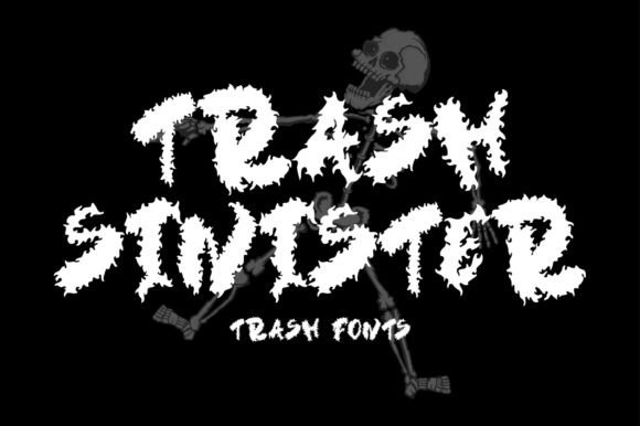 Trash Sinister Font Review: Gritty Display Type for Campaigns