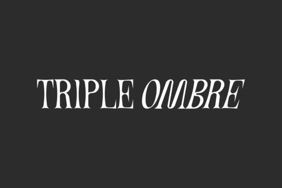 Triple Ombre Font: An Editorial Design Review