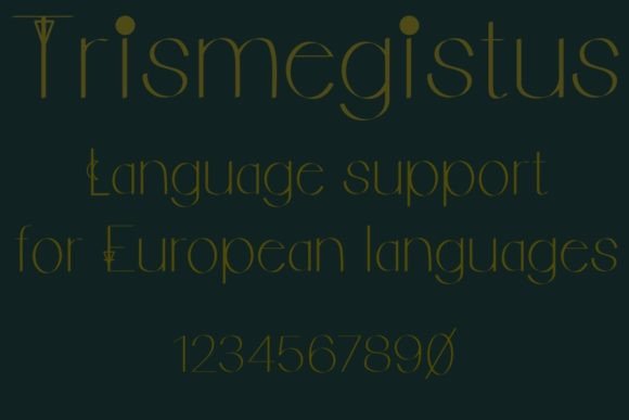 Trismegistus Font: Elevating Small Business Branding